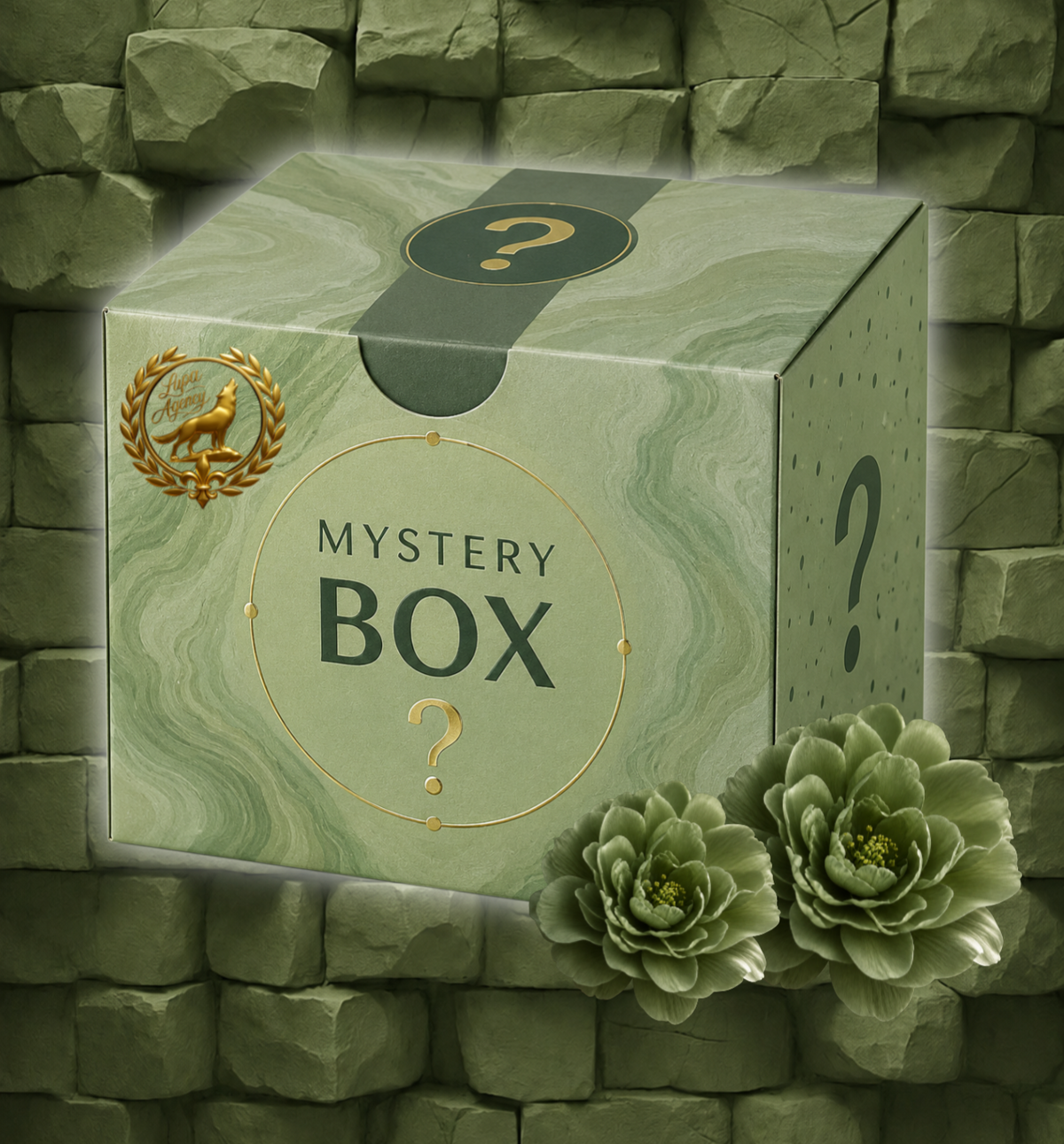 Grüne Mystery Box/ Mystery Box Green