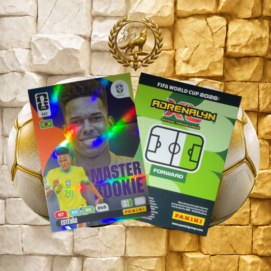 Panini FIFA World Cup 2026 Adrenalyn XL #612 Estevao Brazil Master Rookie Original - FIFA WM 2026 - Panini Sammelkarten- Nr. 612 - Estevao - Master Rookie Estevao - Brasilien