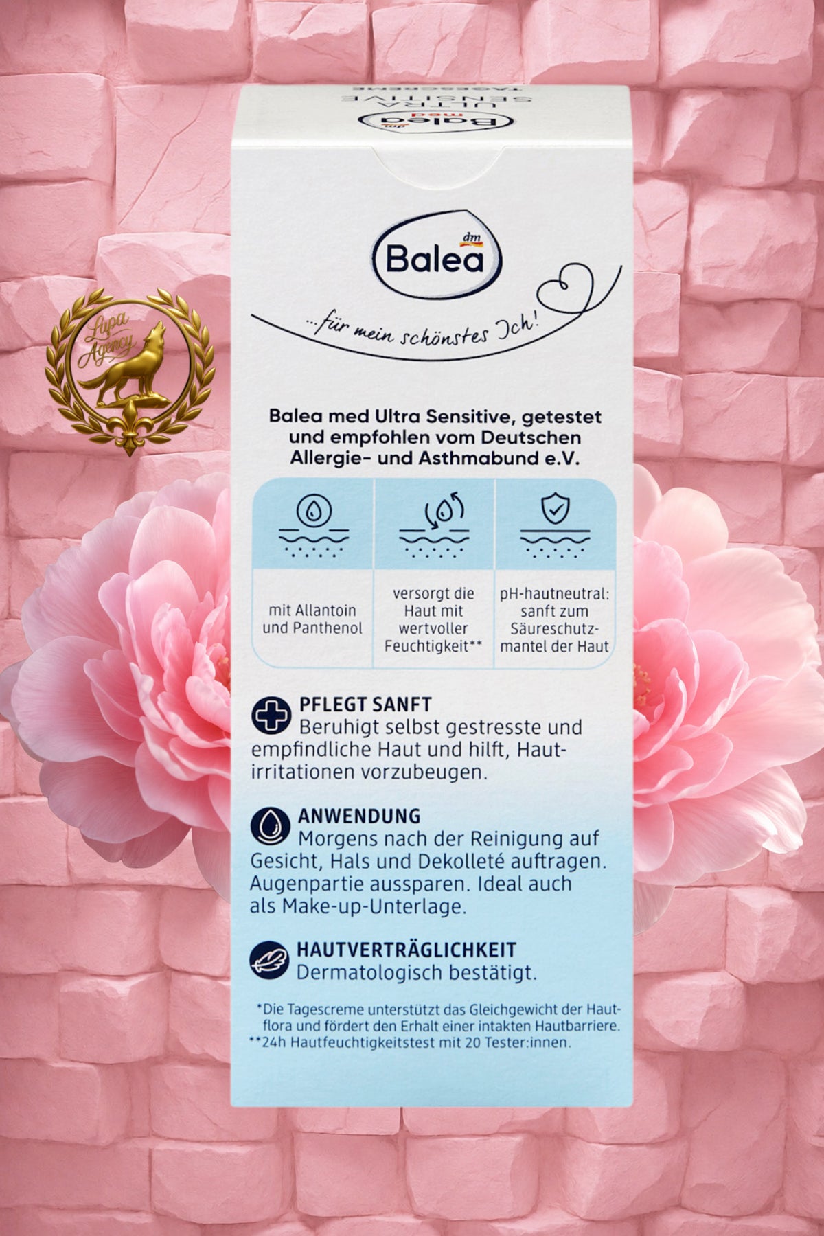 Balea med - Gesichtscreme Ultra Sensitiv - Face Cream - sensitiv - 50ml