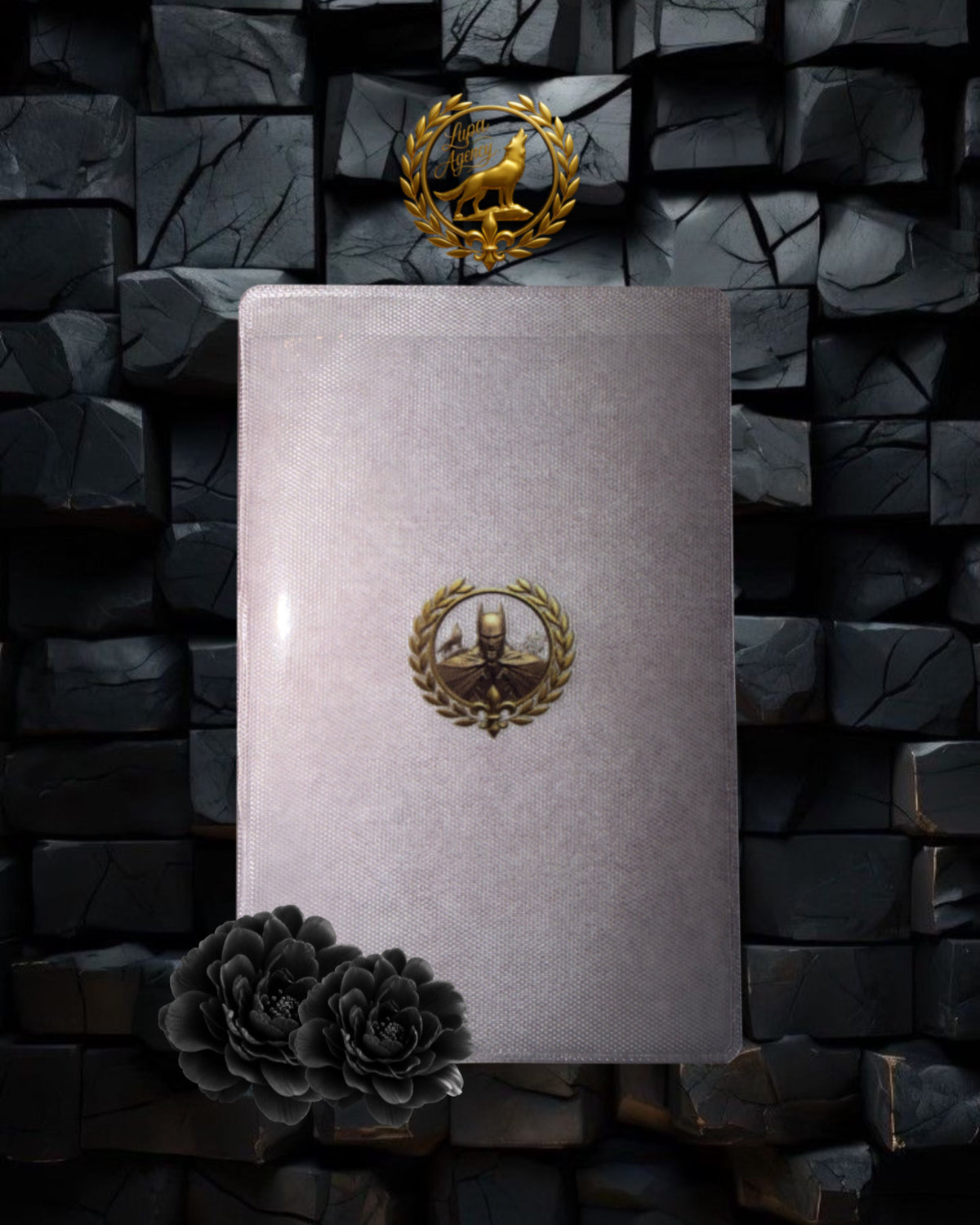 Kartenhülle mit Emblem - Card Sleeve - Golden Emblem - Batman
