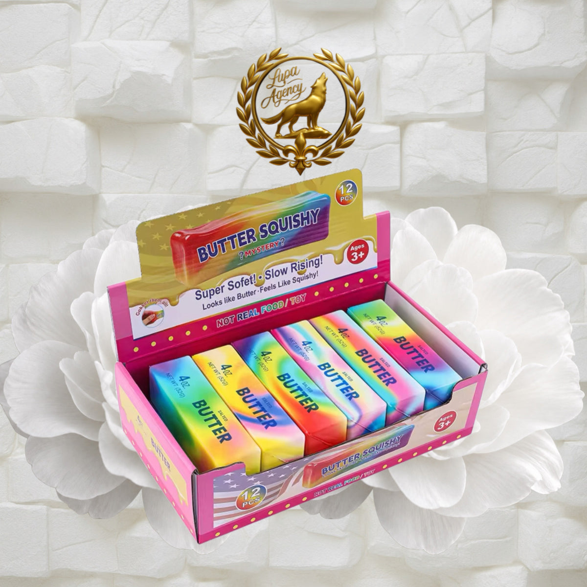 Butter Squishy - Rainbow - Regenbogen - Squishy