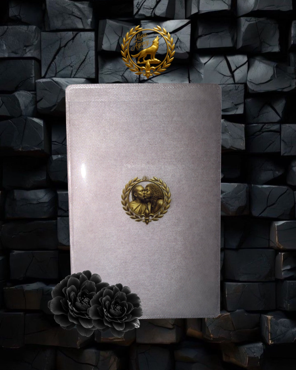 Kartenhülle mit Emblem - Card Sleeve - Golden Emblem - Golden Couple