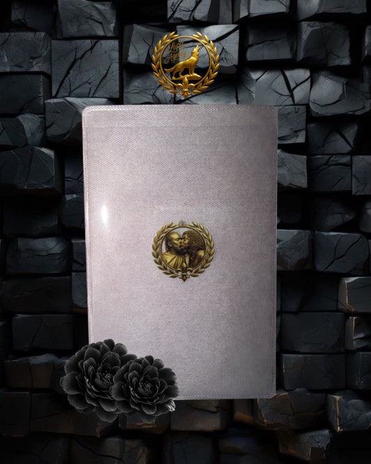 Kartenhülle mit Emblem - Card Sleeve - Golden Emblem - Golden Couple