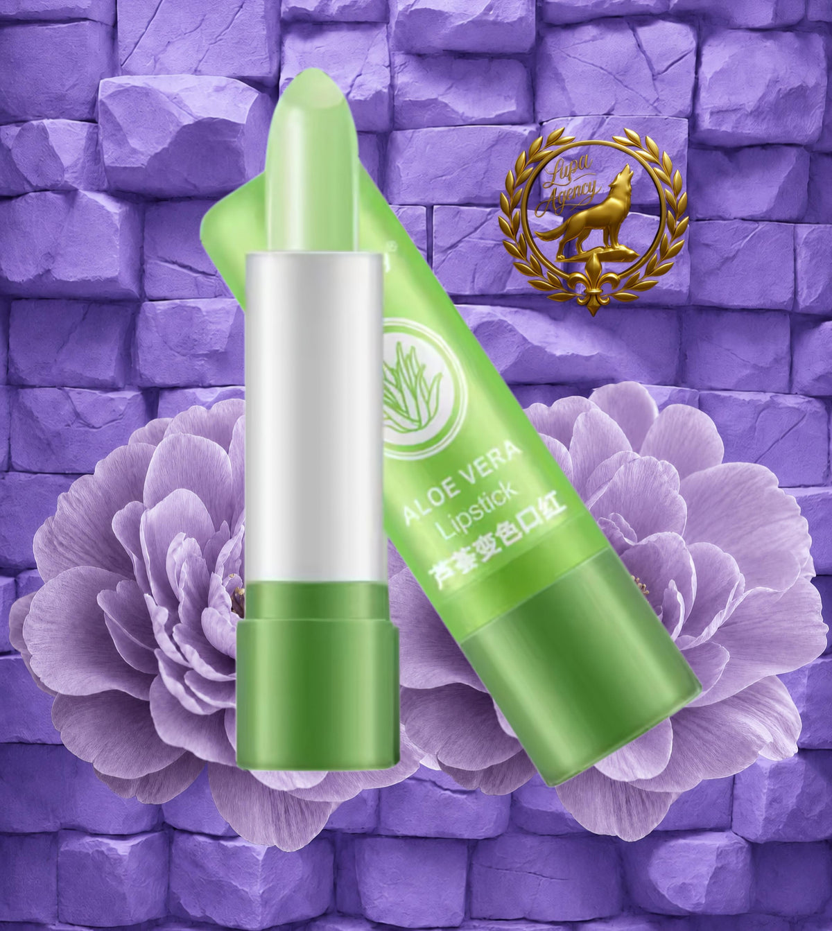 Aloe Vera pflege Lipstick/Lip Care/Lipstick/Aloe Vera Lip Care with color change
