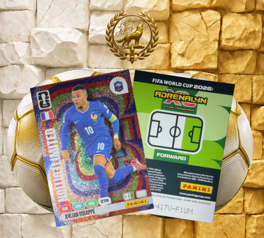 Panini FIFA World Cup 2026 Adrenalyn XL Limited Edition Kylian Mbappé France Original - FIFA WM 2026 - Panini Sammelkarten - Kylian Mbappé - Limited Edition - Frankreich