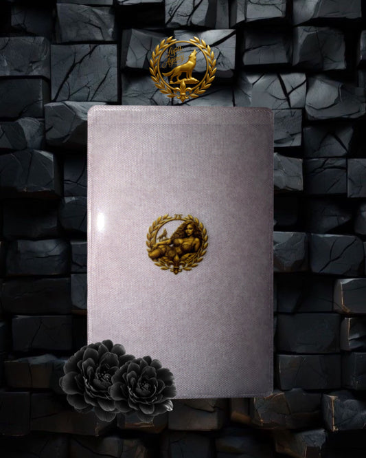 Kartenhülle mit Emblem - Card Sleeve - Golden Emblem - Woman