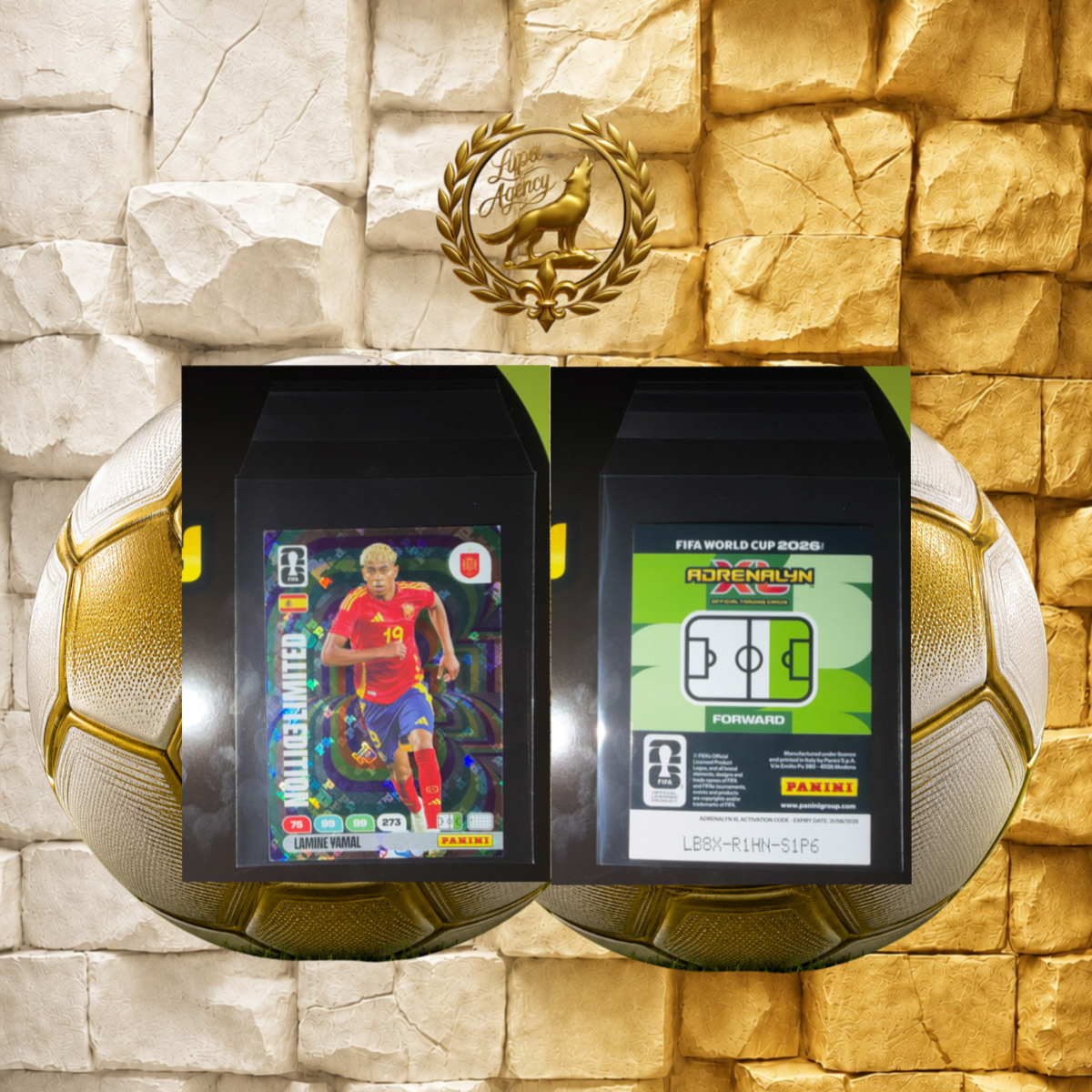 Panini FIFA World Cup 2026 Adrenalyn XL Limited Edition Lamine Yamal Spain Original - FIFA WM 2026 - Panini Sammelkarten- Limited Edition - Lamine Yamal - Spanien