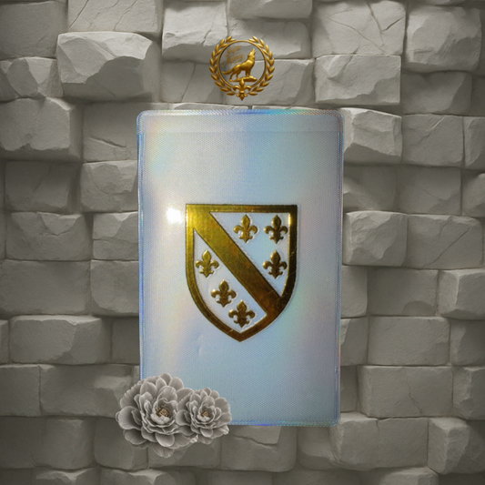 Kartenhülle mit BiH Emblem - Card Sleeve with golden Emblem - Golden Ljiljani - BiH