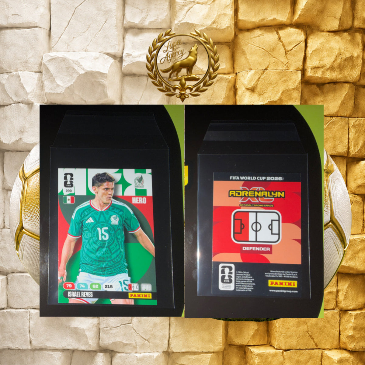 Panini FIFA World Cup 2026 Adrenalyn XL #290 Israel Reyes Mexico Original - FIFA WM 2026 - Panini Sammelkarten- Nr. 290-Israel Reyes - Mexiko