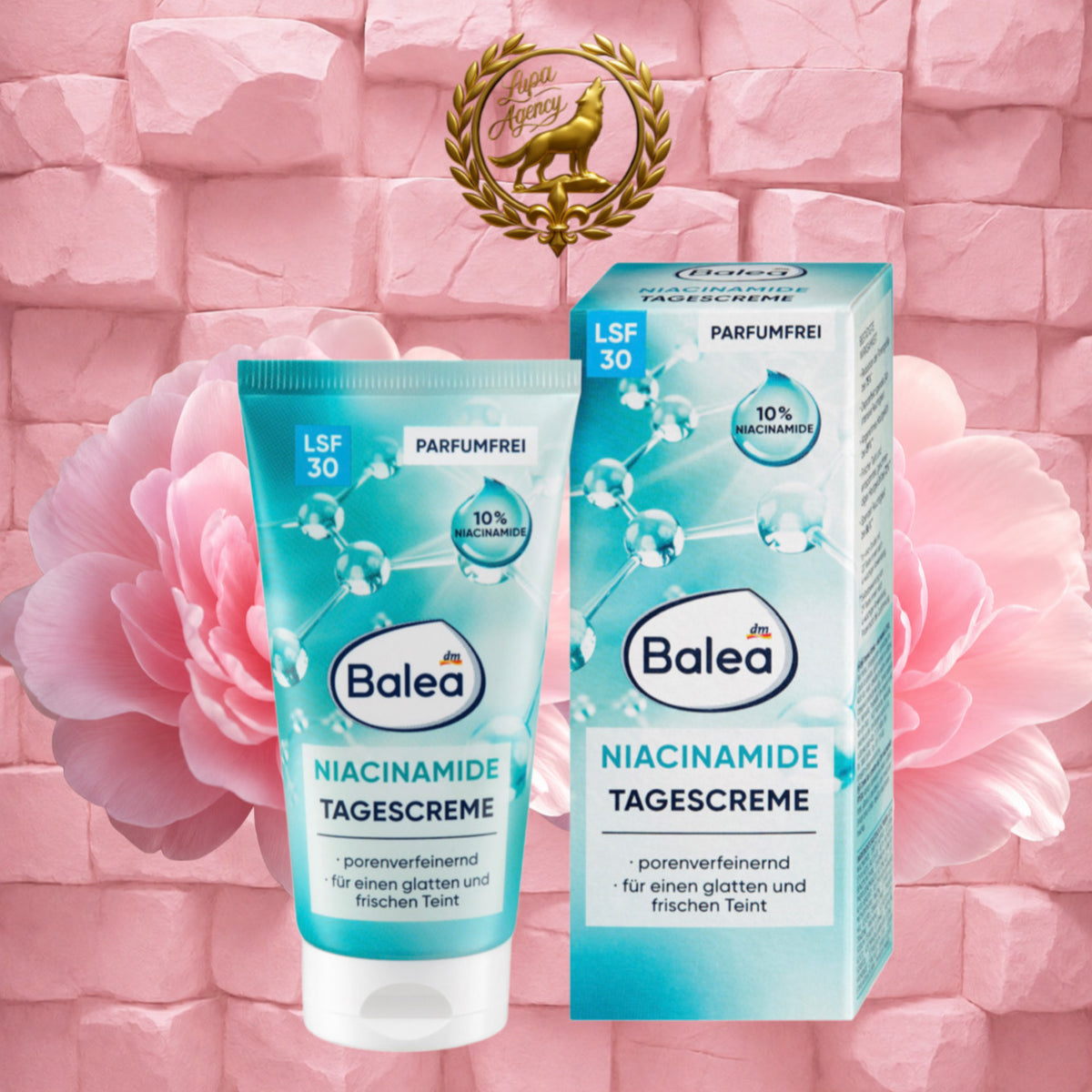 Balea Niacinamide Gesichtscreme - LSF 30 - Face Cream - 50ml