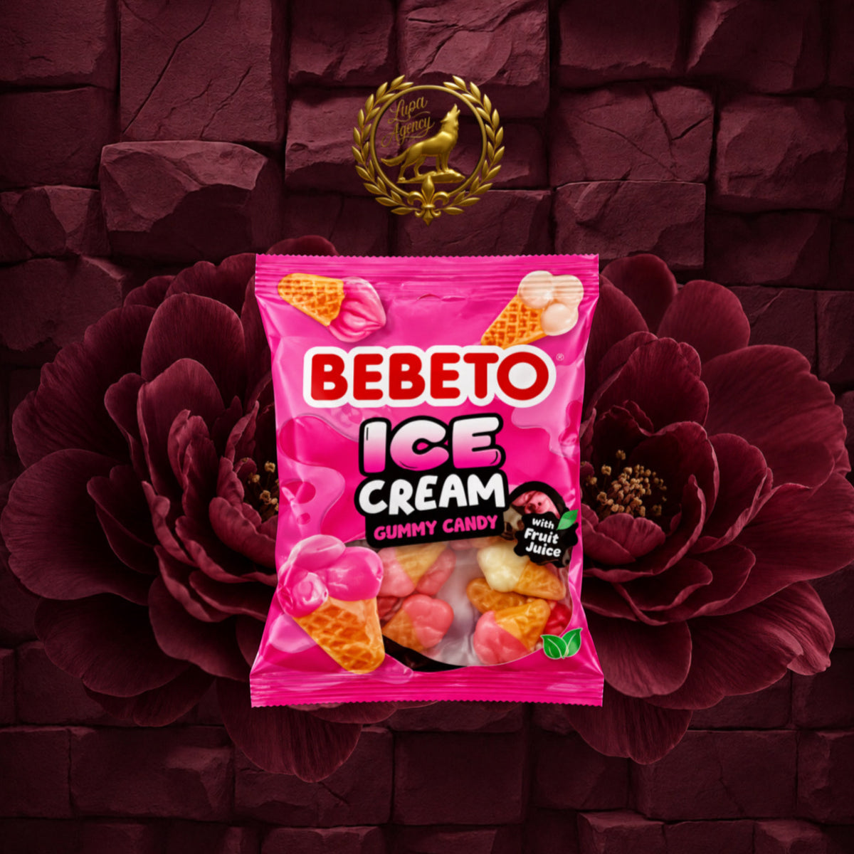 Bebeto - Gummibärchen - Ice Cream - Gummy Candy - Fruit Juice