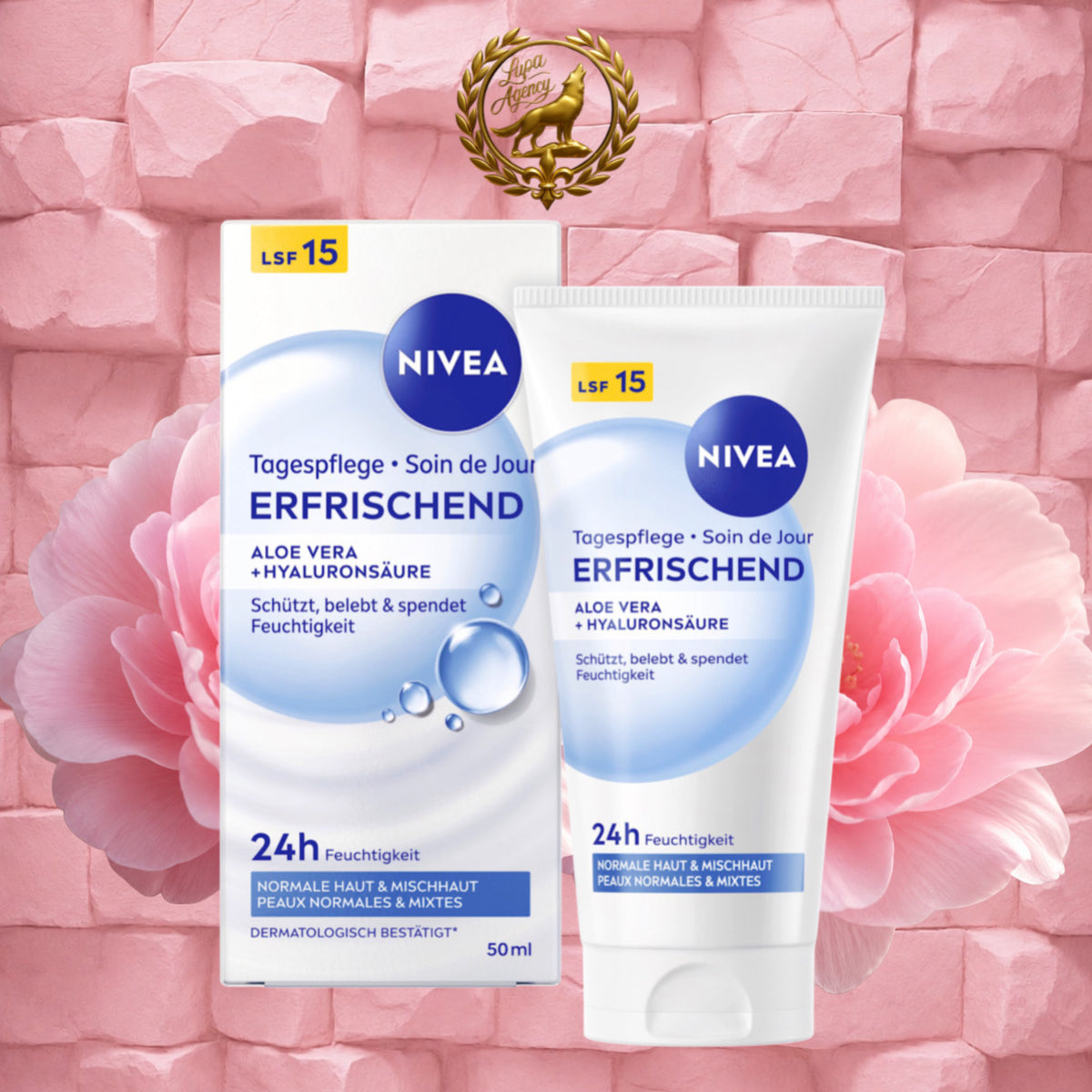 Nivea - Gesichtscreme Erfrischend - LSF 15 - Face Cream - 50ml