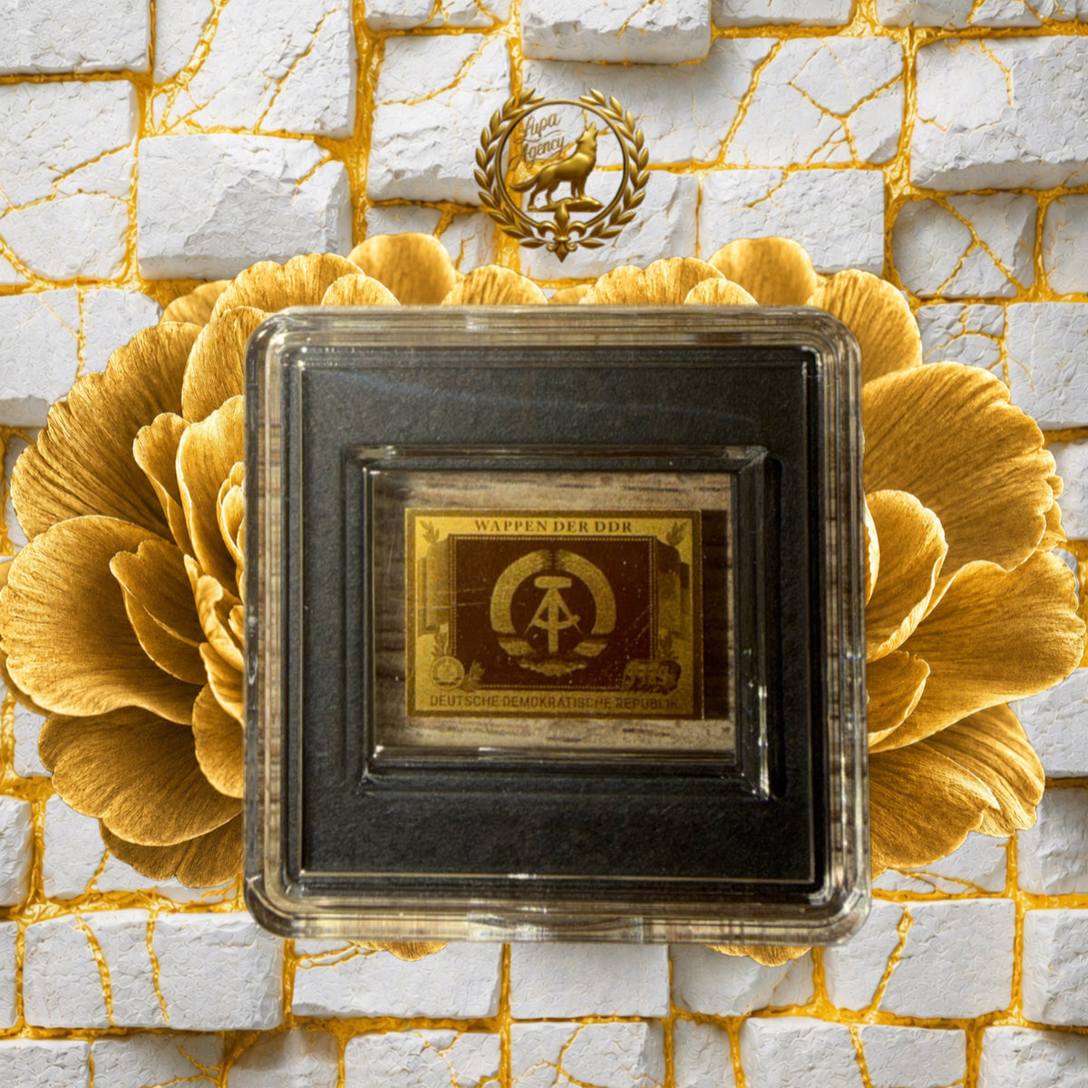 Goldbarren - DDR Wappen - Gold Bars - DDR - Gold