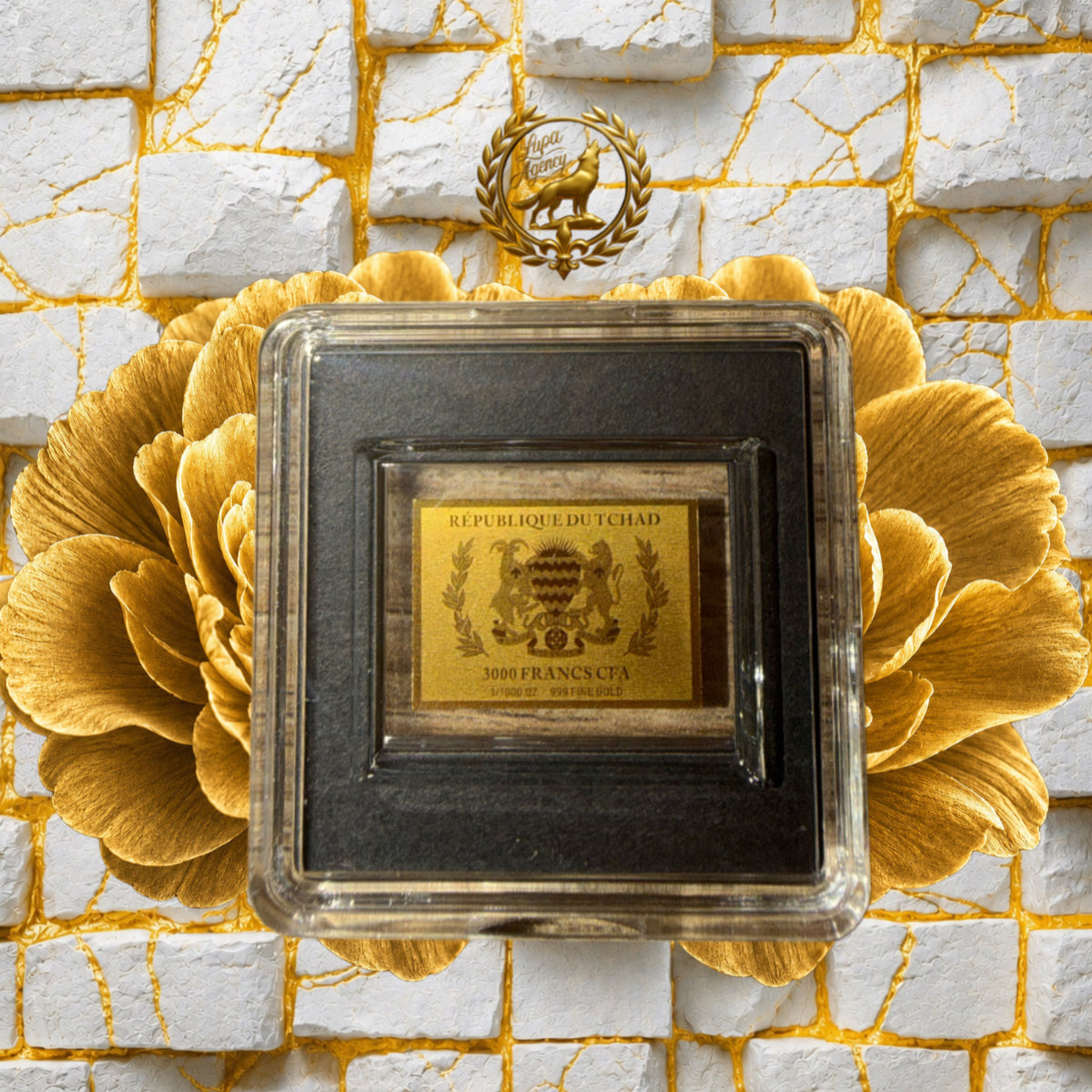 Goldbarren - DDR Wappen - Gold Bars - DDR - Gold