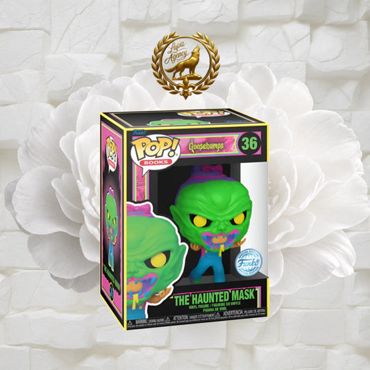 Funko Pop Figur The Haunted Mask - Goosebumps- Funko Pop - Figur Nr. 36 - The Haunted Mask - Special Edition - Black Light - Gänsehaut