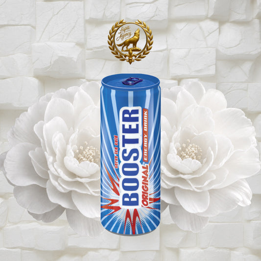 Booster - Energy Drink - Original Flavor - Blue Can