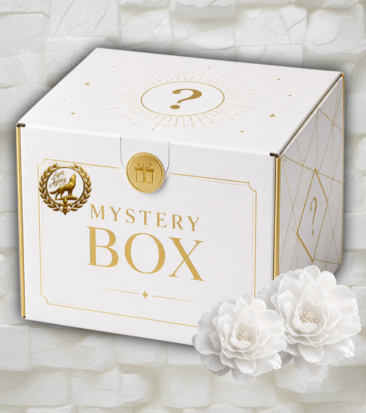 Weiße Mystery Box/Mystery Box White