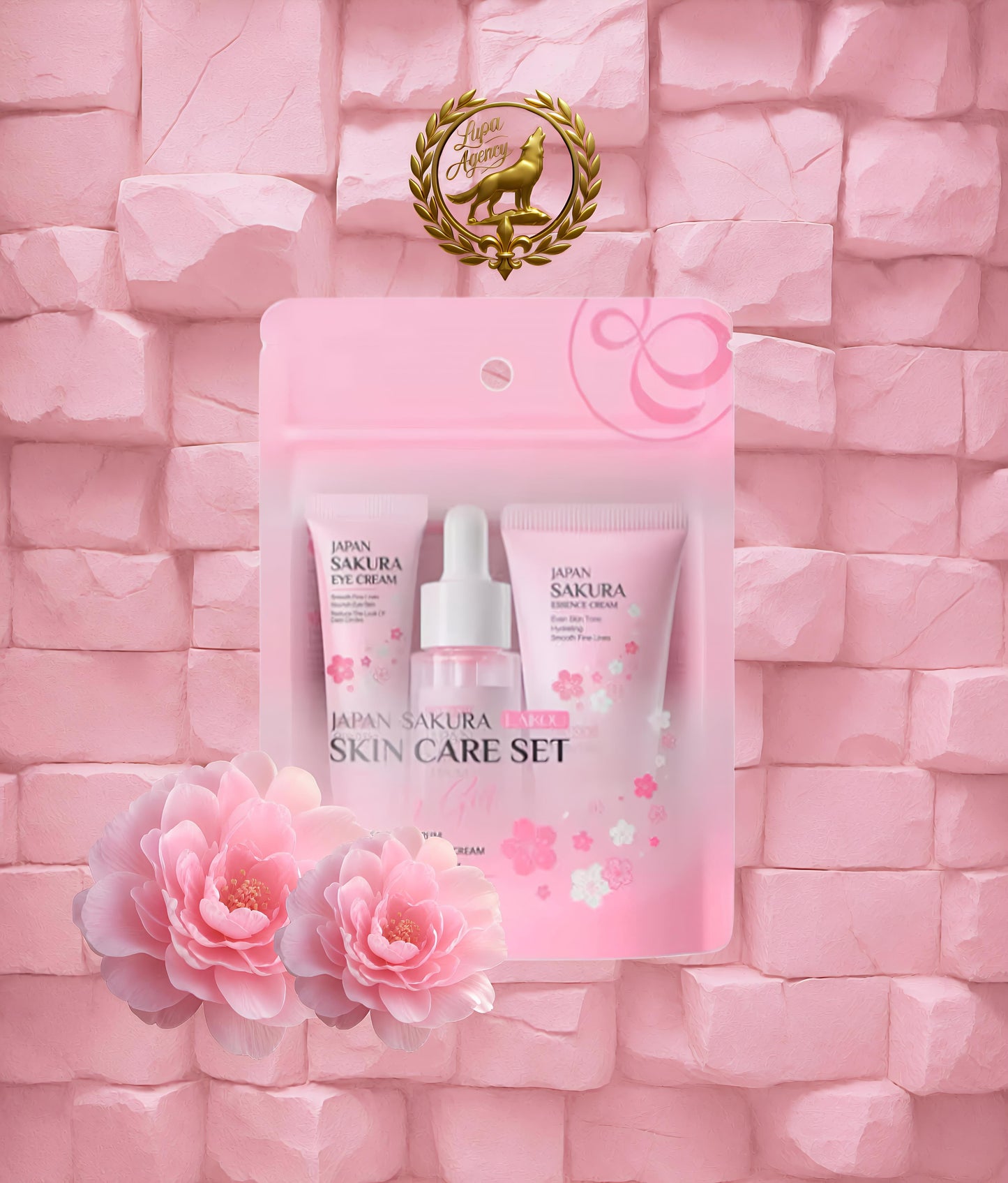Beauty Set Sakura 3-teilig