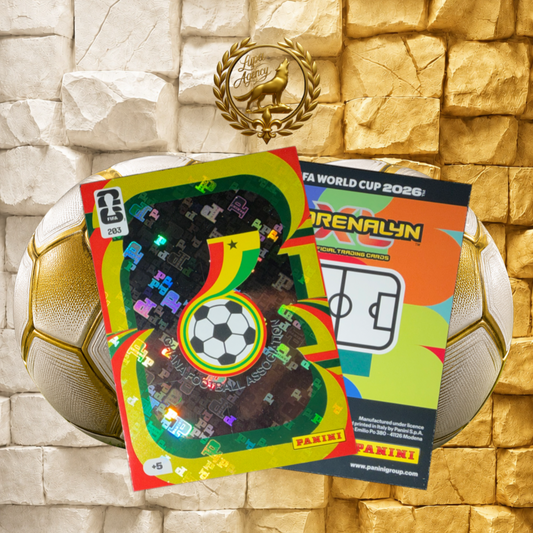 Teamwappen Ghana 2026 Panini FIFA - Weltmeisterschaft #203-Team Crest 2026 Panini FIFA World Cup #203 - FIFA WM 2026-Panini Sammelkarte - Nr 203 - Ghana