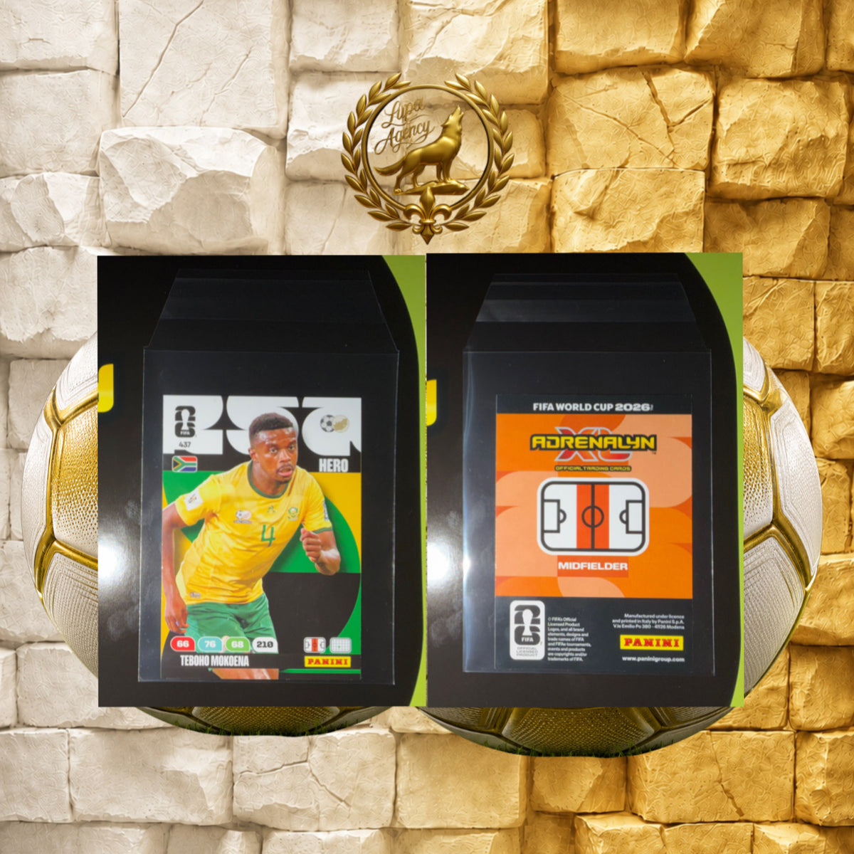 Panini FIFA World Cup 2026 Adrenalyn XL #437 Teboho Mokoena South Africa Original - FIFA WM 2026 - Panini Sammelkarten- Nr. 437 - Teboho Mokoena - Südarfika