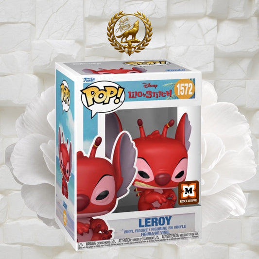 Funk Pop Figur Leroy - Lilo und Stich - Funko - Müller Exclusive - Red - Figur Nr. 1572