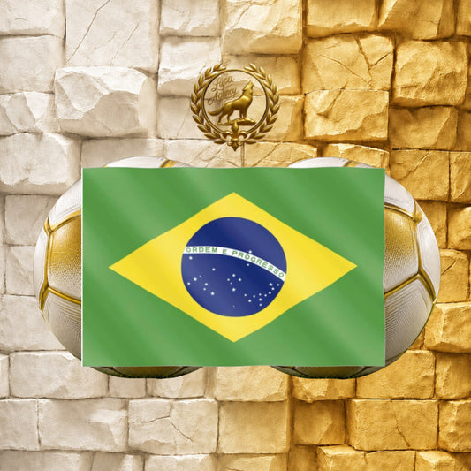 Brasilien Flagge - Brazil Flag - FIFA Worldcup - WM 2026 - National Flag