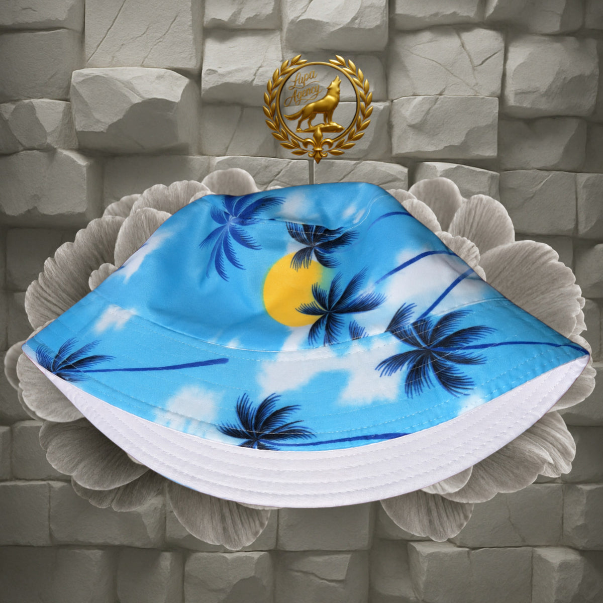 Hut mit BiH Wappen beidseitig tragbar - Golden Ljiljani - 2 Sides - Golden BiH Emblem - Hat with BiH Emblem