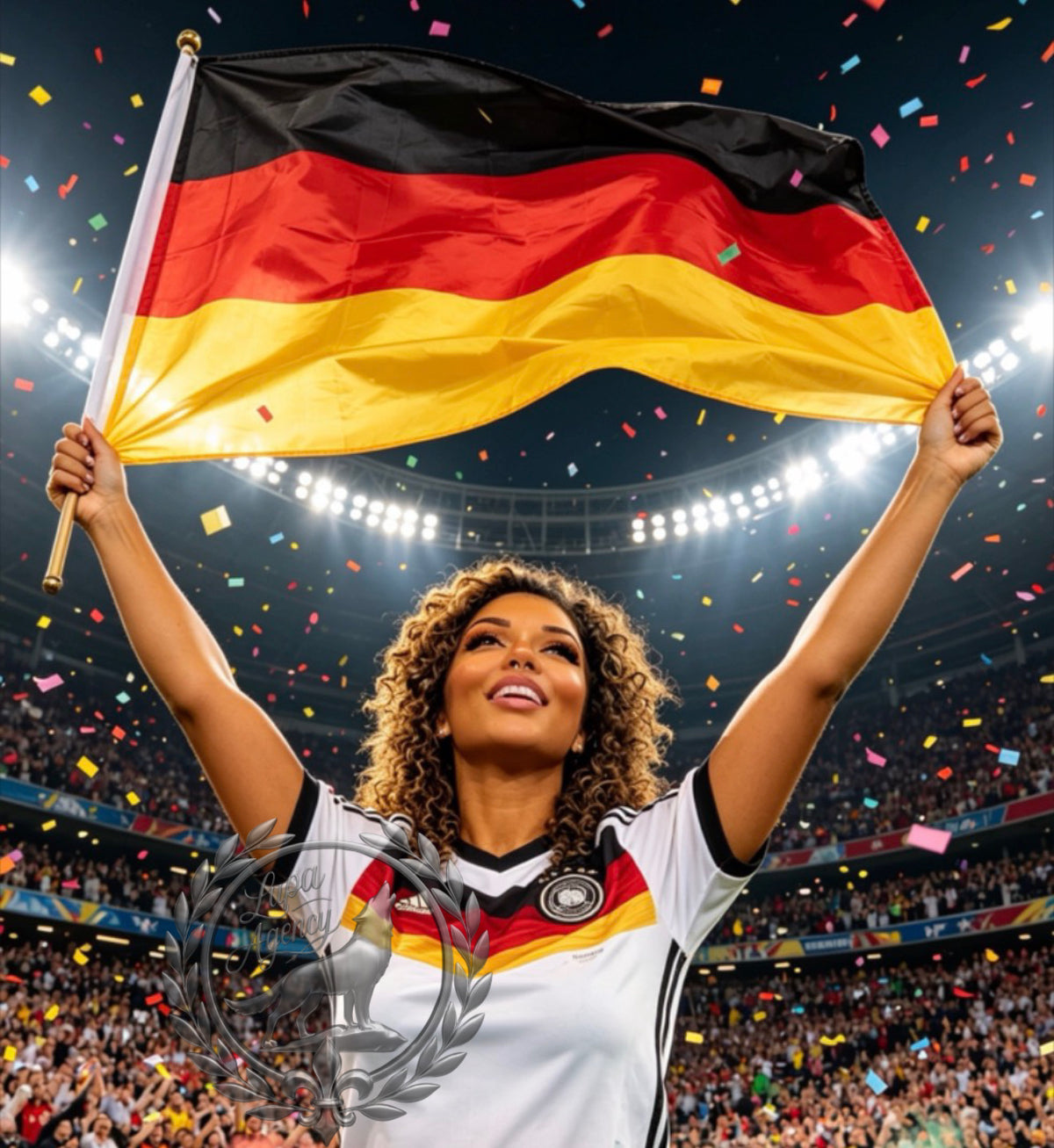Deutschland Flagge - German Flag - FIFA Worldcup 2026 - National Flag
